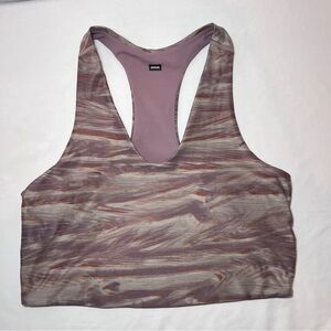 Prana Momento Crop Top - Cloud Blush - size XL